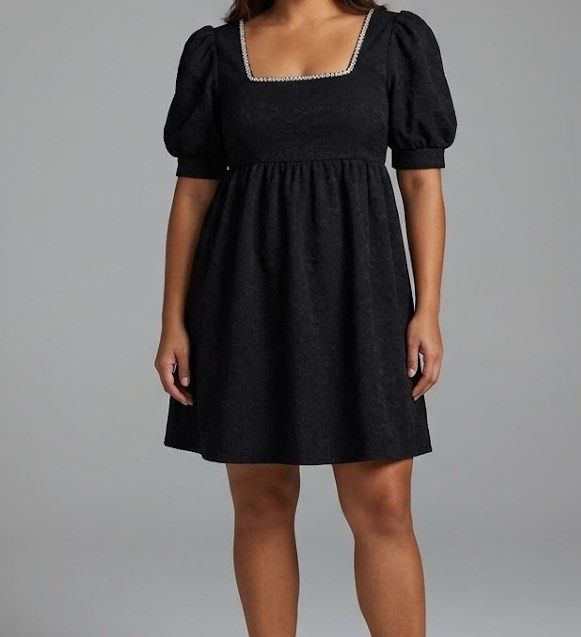 Black Baby doll Dress (Category: Dresses) located in Alcala. Submitted by jowbelle1121 (Listing ID 1461483281, Image 1). Description: Med-Large-XL.