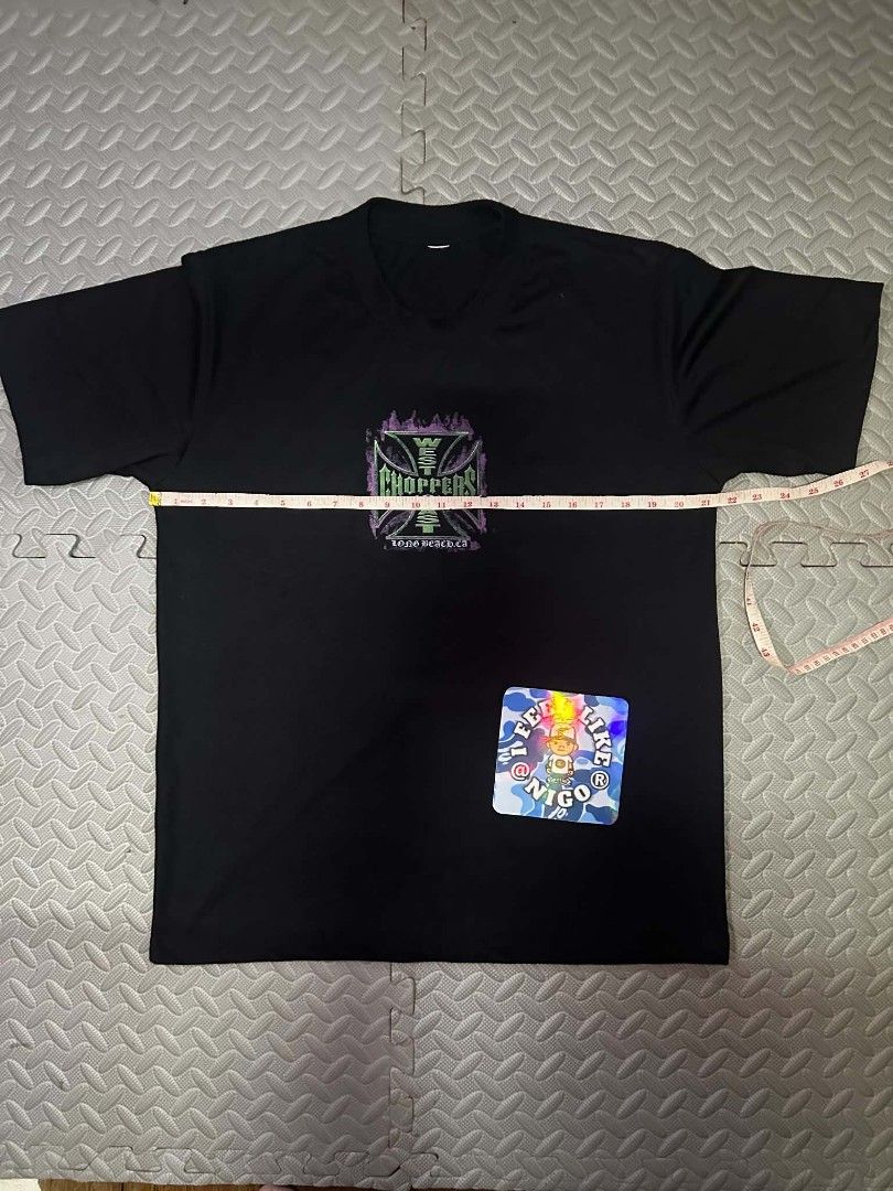 Westcoast Choppers Long Beach CA (Category: Tshirts & Polo Shirts ) located in Davao. Submitted by if33likenigo (Listing ID 1461324896, Image 2). Description: 600each -2PCS WEST COAST Choppers' and 'Long Beach CA' graphic. cut tags - Measurements are clearly shown in the product photos. -LARGE W21.5 L28 -XL W23 L28 -DECLARED OFF STILL GOODS FOR PSG.