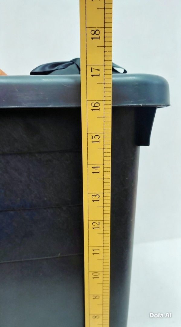 Black Rectangular Storage Box Container (Category: Storage Boxes & Baskets) located in Quezon City. Submitted by j_heather (Listing ID 1461561052, Image 3). Description: 160 L each 2 for 700 only bagong bago pa saglit lang nagamit need lang ng space sa bahay for pick up or lalamove.