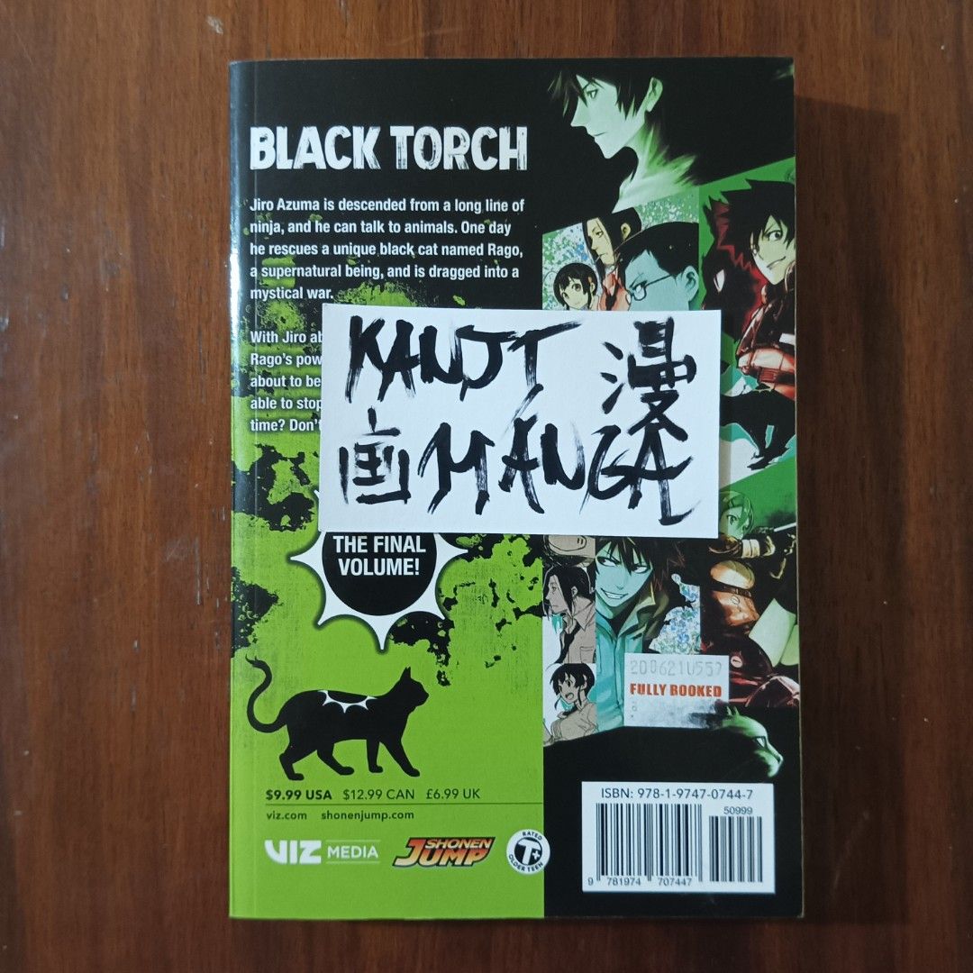 Black Torch Volume 5 by Tsuyoshi Takaki (Category: Comics & Manga) located in Davao. Submitted by kanjimangaonlinestore (Listing ID 1461484027, Image 2). Description: • Black Torch , Vol. 5 [Manga] Condition: Well Used Slight–Yellowing / Foxing Location: Davao City MOP: Gcash MOD: J&T / SPX.