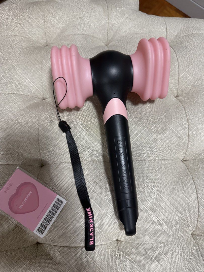 BLACKPINK Official Light Stick Ver.2 (Category: K-Wave Merchandise) located in Makati City. Submitted by sicasanchez (Listing ID 1461445273, Image 1). Description: Used once during the most recent blackpink concert in Manila. Excellent condition. Bought directly from Weverse. - Official BLACKPINK Light Stick Version 2 - Comes with original box - Includes a photocard - Connects to app via Bluetooth - Ideal for concerts and showing BLINK pride.