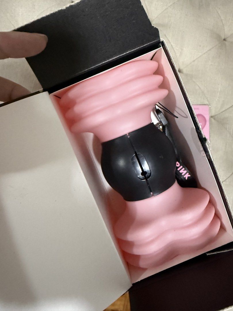 BLACKPINK Official Light Stick Ver.2 (Category: K-Wave Merchandise) located in Makati City. Submitted by sicasanchez (Listing ID 1461445273, Image 3). Description: Used once during the most recent blackpink concert in Manila. Excellent condition. Bought directly from Weverse. - Official BLACKPINK Light Stick Version 2 - Comes with original box - Includes a photocard - Connects to app via Bluetooth - Ideal for concerts and showing BLINK pride.