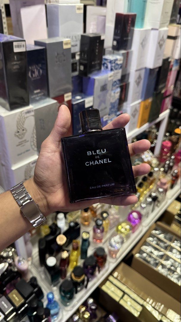 Bleu de Chanel EDP 100ml (Category: Fragrance & Deodorants) located in Manila. Submitted by r.nicole565 (Listing ID 1461357981, Image 1). Description: -U.S Tester Quality -Brand New with Box -Long Lasting Fragrance (We have Premium Quality Too).
