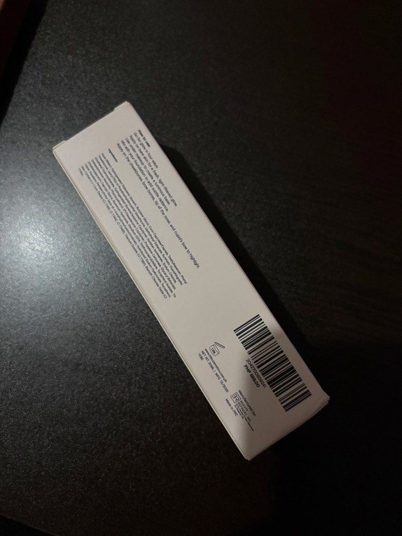 BLK Cosmetics Radiant Glow Filter (Oat) (Category: Makeup) located in Pasig City. Submitted by gkmangada12 (Listing ID 1461542058, Image 3). Description: Brand new Authentic (proof of purchase can be provided upon request) RFS: Decluttering 📍 Pasig MOP: COD, BPI, Gcash, Unionbank Same day delivery only or you can personally pick it up at our location.
