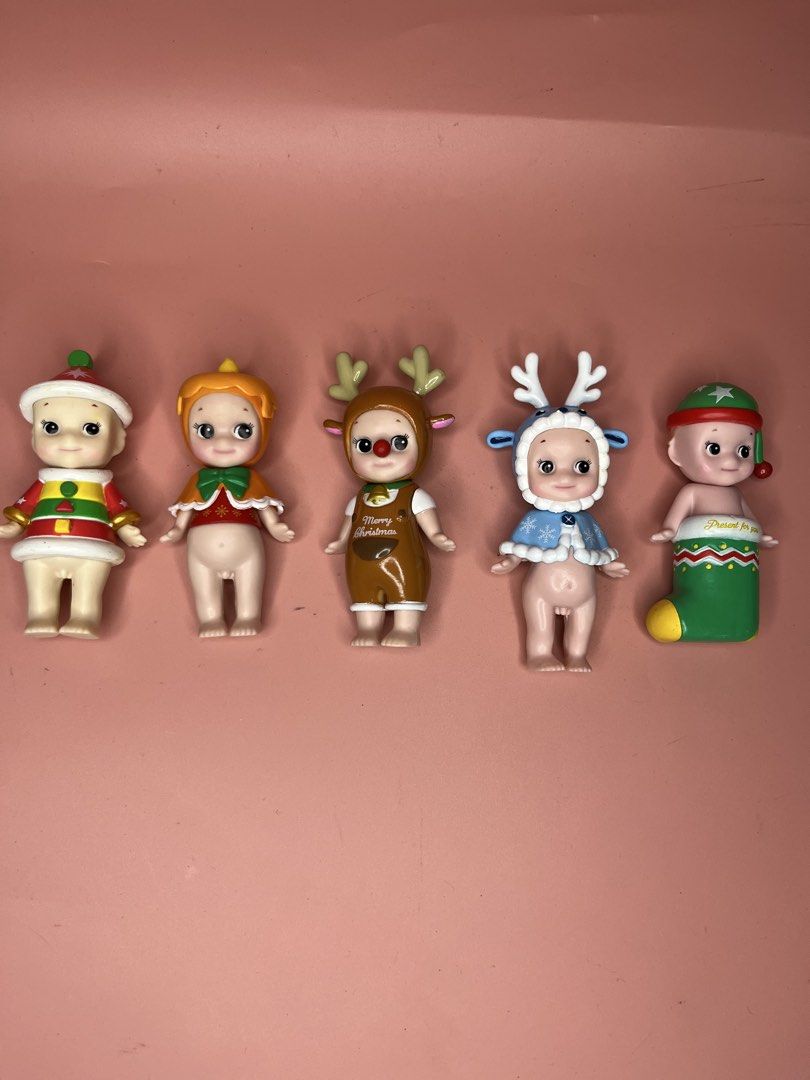 Bootleg Sonny Angel Christmas Series bundle (Category: Designer & Blind Box Toys) located in Caloocan City. Submitted by snapshop_ph (Listing ID 1461399336, Image 1). Description: Sold as set.