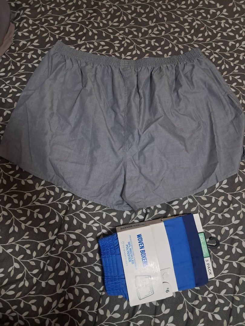 Boxer shorts for men (Category: Activewear) located in Ibaan. Submitted by ljnaig14 (Listing ID 1461383366, Image 1). Description: boxer short for men 3+2 = 5 pcs.