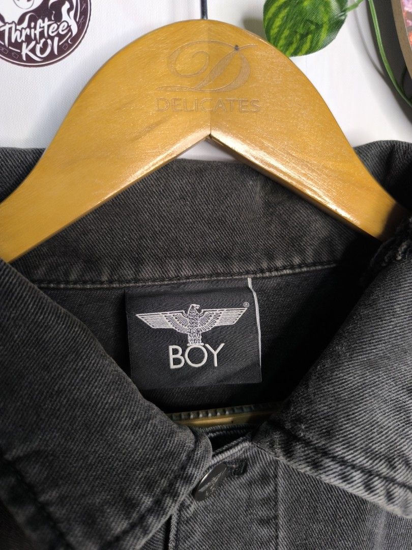 BOY LONDON DENIM JACKET (Category: Coats, Jackets and Outerwear) located in Puerto Princesa. Submitted by thriftykoi (Listing ID 1461517183, Image 2). Description: .