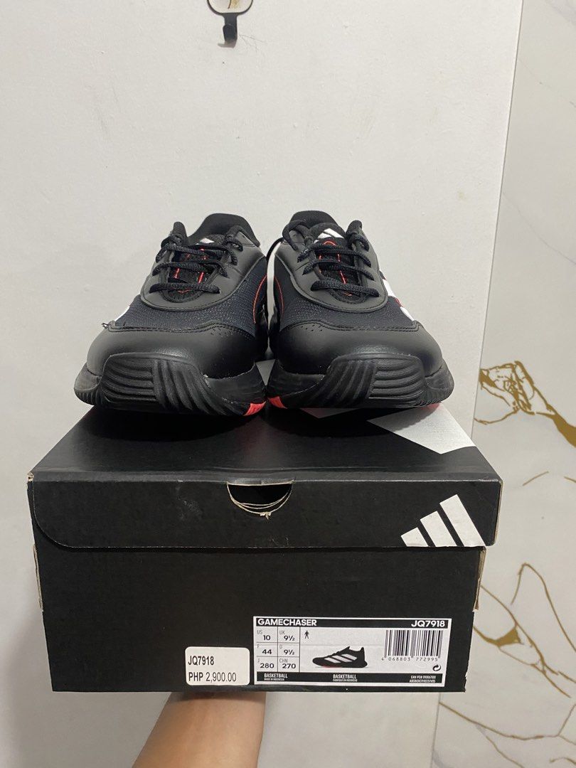 Brand New Game Chaser By Adidas (Category: Sneakers) located in Talisay. Submitted by hustlethrift_2600 (Listing ID 1461425414, Image 3). Description: ADIDAS GAME CHASER - Brandnew - Authentic/Legit 100% - Below Srp/Retail Price Good for Pickleball, Basketball & Volleyball Available Sizes 8.5 US (1 pair) 9.5 US (1 pair) 10 US (1 pair) 10.5 US (1 pair) 📍Dumlog Talisay City, Cebu 🚚J&T(Door to Door) & Maxim SRP PRICE ₱2,900.00 NOW ₱2,399.00.