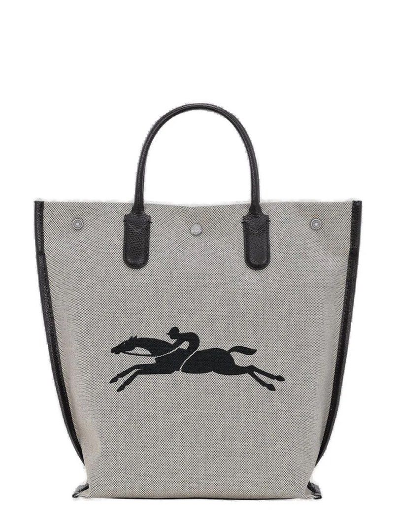 (Brand New)Longchamp Essential Medium Top Handle Bag (Category: Tote Bags) located in Makati City. Submitted by bb5966 (Listing ID 1461518536, Image 2). Description: Structured tote bag silhouette Open-top construction Double top handles Light woven body Black leather trim Black leather handles Front logo print Contrasting black detailing Details 100% Calf Leather, 100% Polyurethane Dimensions: Width: 28.5cm, Height: 37.5cm, Depth: 9.5cm.