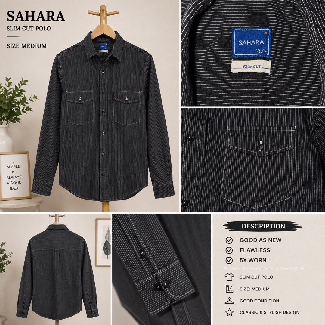 Branded Long Sleeves Polo (Category: Tshirts & Polo Shirts ) located in San Pablo. Submitted by queen228 (Listing ID 1461521599, Image 3). Description: Decluttering, As packed.