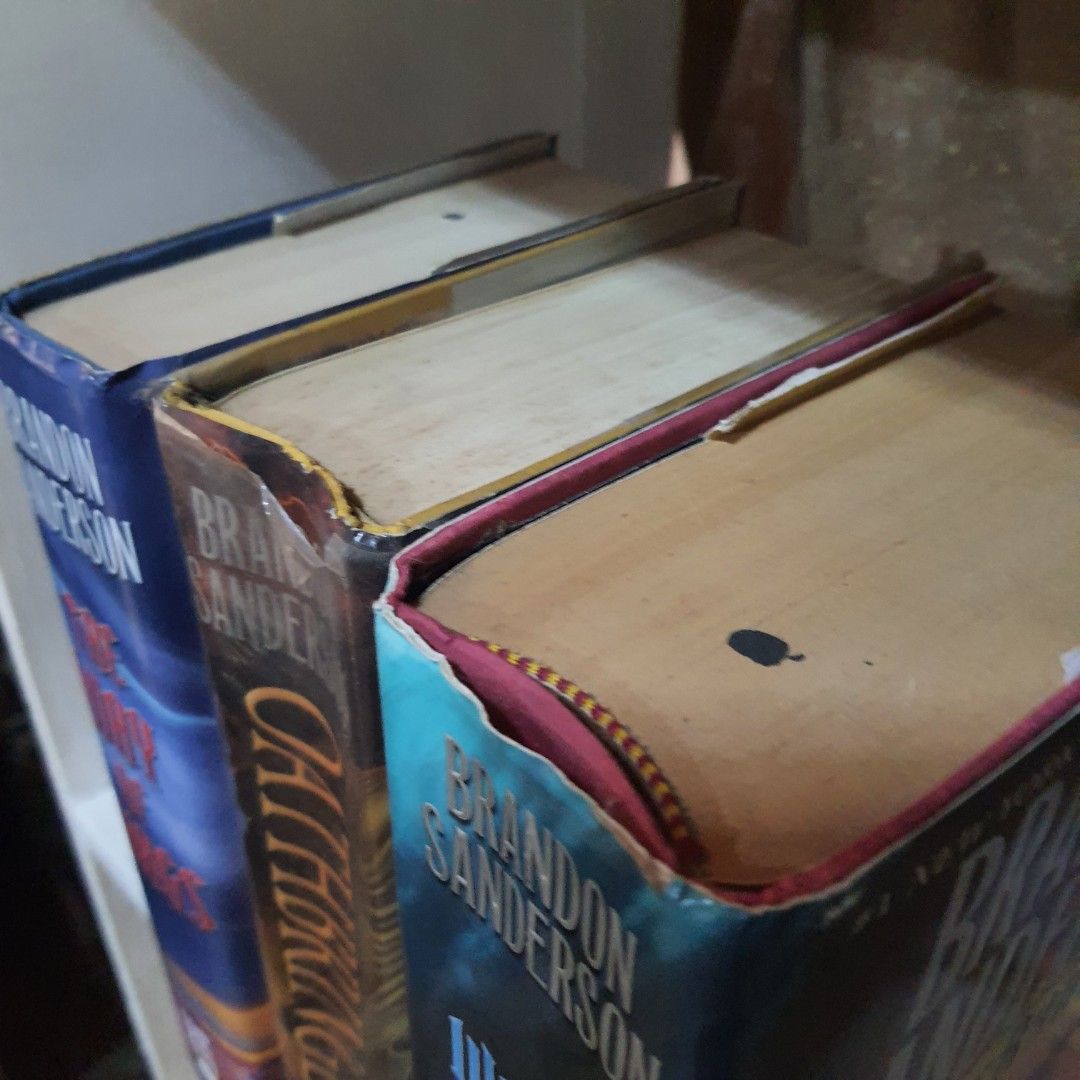 Brandon Sanderson Stormlight Archive Books 1-3 (Category: Storybooks) located in Tarlac. Submitted by jajubells (Listing ID 1461401322, Image 2). Description: - The Stormlight Archive Series: Books 1-3 - Titles: The Way of Kings, Words of Radiance, Oathbringer - Author: Brandon Sanderson - Genre: Epic Fantasy.