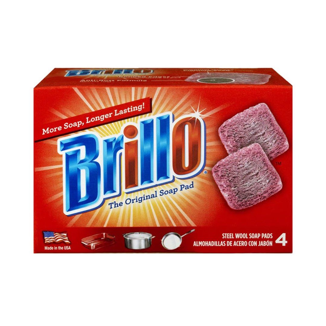 Brillo Soap Pads (Category: Cleaning Tools & Supplies) located in Quezon City. Submitted by theluxurycityph. (Listing ID 1461372305, Image 1). Description: Brillo Soap pads 4pcs pads.