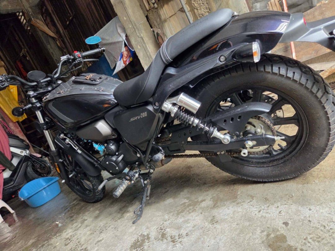 Bristol SRV200 Motorcycle (Category: Motorbikes for Sale) located in Manila. Submitted by christjohn25 (Listing ID 1461477877, Image 3). Description: Bristol SRV200 for sale. Black finish. Low mileage, well-maintained. Ready for the road. Great for city riding and weekend trips. Smooth engine and comfortable seat. Selling because I'm upgrading. Serious buyers only..