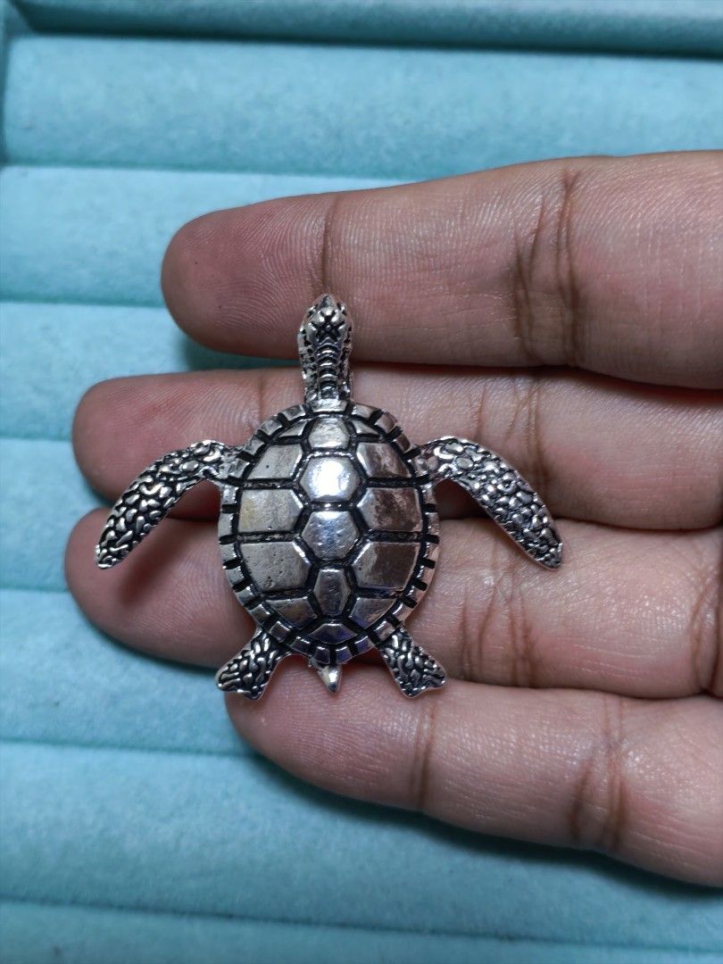 Brooch Pin Turtle Silver Tone (Category: Brooches) located in Taguig. Submitted by jeannescarlet (Listing ID 1461364053, Image 1). Description: 💎Brand New 💎Alloy Material.