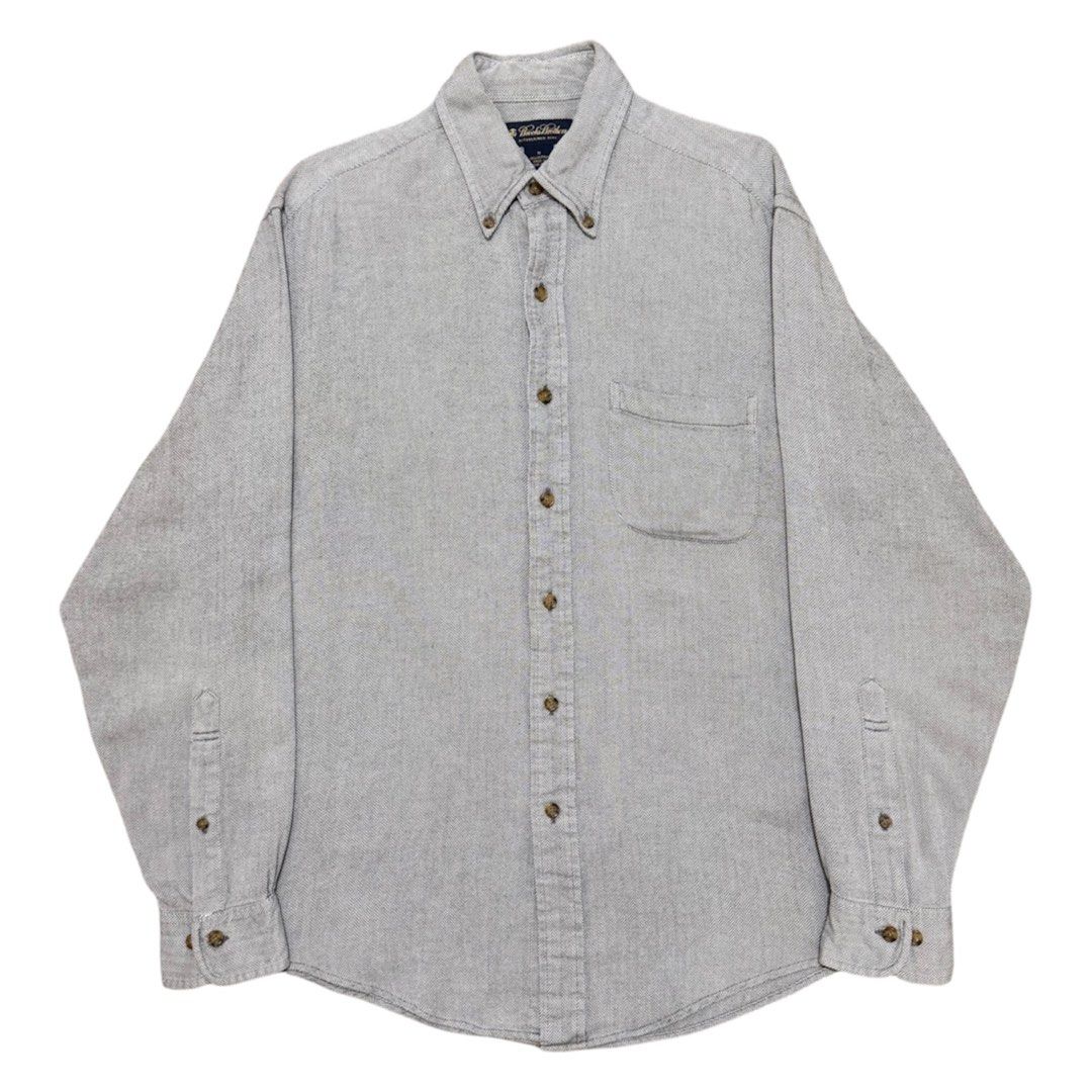 Brooks Brothers Herringbone Pattern Button Down Dress Shirt (Category: Tshirts & Polo Shirts ) located in Dinalupihan. Submitted by brokencasket (Listing ID 1461420936, Image 1). Description: Brooks Brothers Herringbone Pattern Button Down Dress Shirt Size M on tag. Measurements on photo. .
