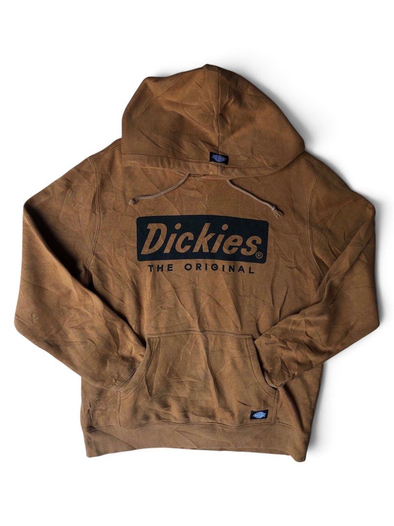 BROWN PULL OVER HOODIE DICKIES (Category: Hoodies) located in Bacolod City. Submitted by truk_thrift (Listing ID 1461345571, Image 1). Description: .