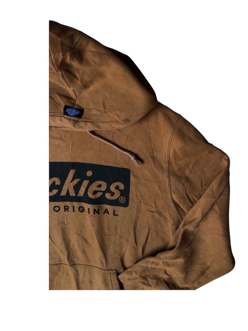 BROWN PULL OVER HOODIE DICKIES (Category: Hoodies) located in Bacolod City. Submitted by truk_thrift (Listing ID 1461345571, Image 3). Description: .