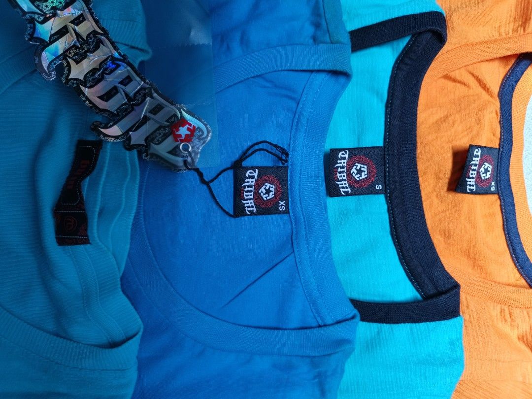 Bundle Tribal tops XS-S (Category: Blouses) located in Zamboanga. Submitted by mbal09 (Listing ID 1461384238, Image 2). Description: Lightly used to like new, only worn a few times, does not fit me na. sizes XS-S. Ung isa blue my dirt dahil siguro sa pagkept for long time na. 3 Tops TRIBAL, ang isa BUM. 550 for take all..