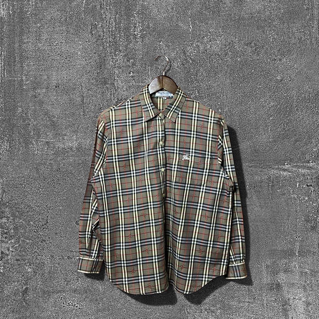 Burberry All over Logo Nova Check Plaid Button down (Category: Formal Shirts) located in Quezon City. Submitted by donklasiko (Listing ID 1461554704, Image 1). Description: Condition: 9.5+/10 Pristine condition Issue: non Refer to the dimension 🤗 PM FOR MORE DETAILS NO RETURN, NO EXCHANGE & NO REFUND! ✅I ALSO ACCEPT TRADE/SWAP TO ANYTHING JUST DROP YOUR OFFER Please manage your expectations, this is a secondhand item. What you see is what you ge