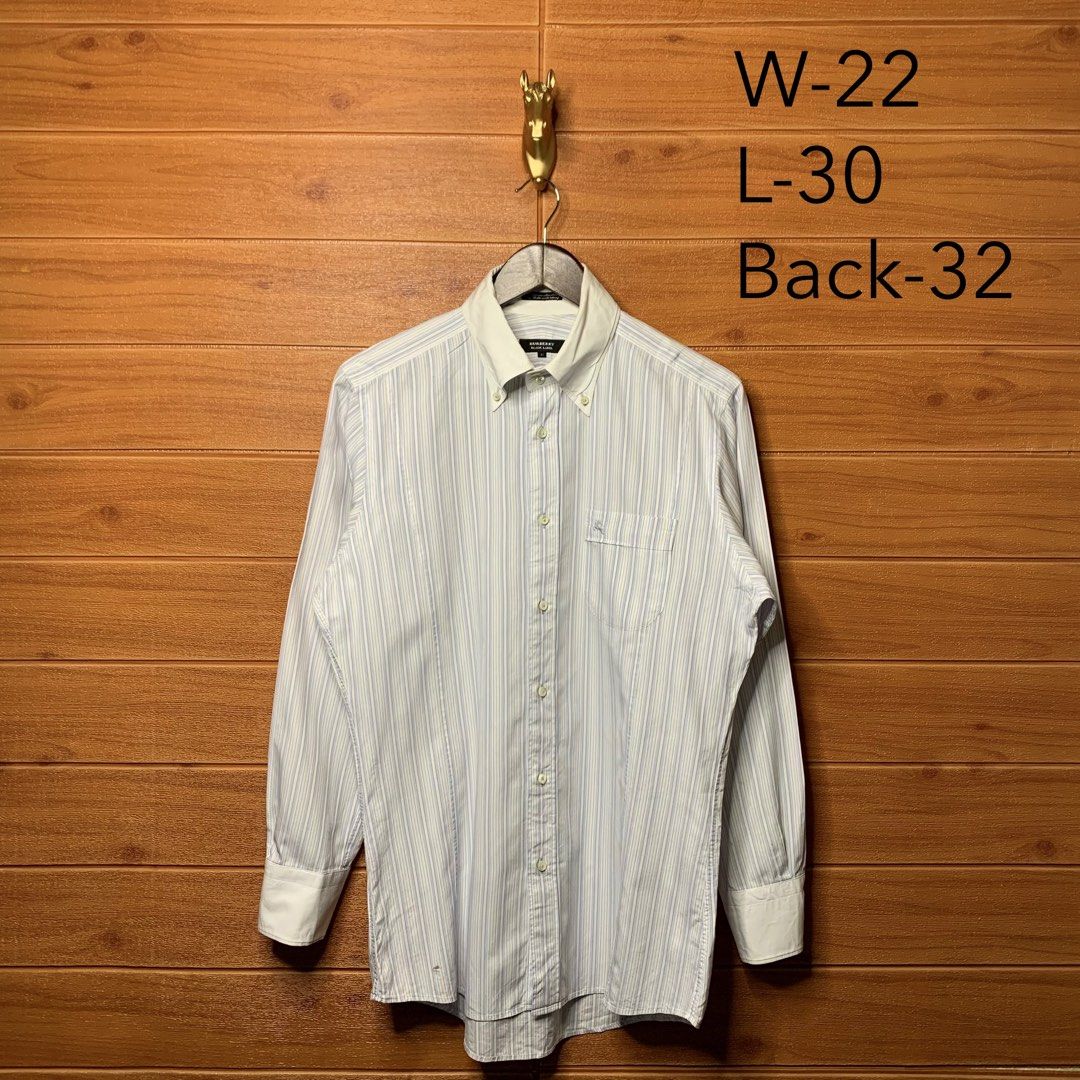 Burberry Black Label Button down (Category: Formal Shirts) located in Quezon City. Submitted by donklasiko (Listing ID 1461545551, Image 2). Description: Condition: 9.5+/10 Pristine condition Issue: non Refer to the dimension 🤗 PM FOR MORE DETAILS NO RETURN, NO EXCHANGE & NO REFUND! ✅I ALSO ACCEPT TRADE/SWAP TO ANYTHING JUST DROP YOUR OFFER Please manage your expectations, this is a secondhand item. What you see is what you get 😊 💵MOP: GCASH, 