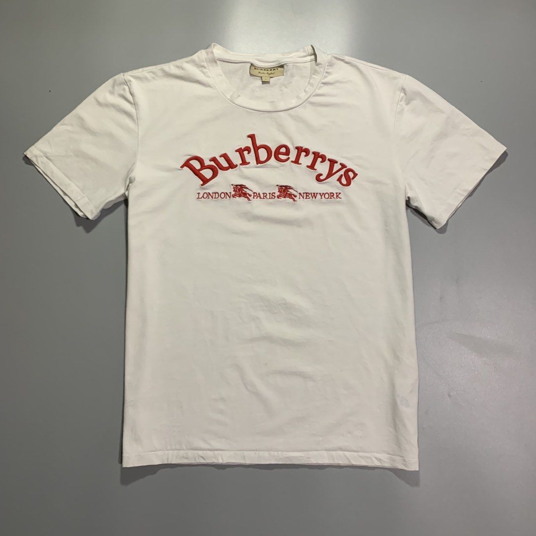 Burberry shirt embroidery design (Category: Tshirts & Polo Shirts ) located in Davao. Submitted by jandyfuert21303 (Listing ID 1461499436, Image 1). Description: Excellent condition No issues Need wash only 21.5x27.