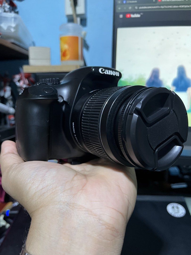 Canon EOS 1100D / Rebel T3 (Category: Cameras) located in Manila. Submitted by Migz2142 (Listing ID 1461480198, Image 2). Description: CANON EOS 1100D / REBEL T3 Kit Lens 18-55mm Slight vignette (not noticeable) on left side of the LCD BUT DOES NOT AFFECT ACTUAL PHOTOS WORKING PERFECTLY Inclusions: -1 original battery -Original charger -Sandisk Ultra Plus 128gb 130mb/s -2 meter mini usb for EOS utility -Lowe pro camera bag -CPL filter -ND filter 