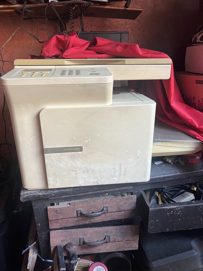 Canon ImageCLASS D320 (Category: Printers, Scanners & Copiers) located in Manila. Submitted by nctneoo (Listing ID 1461342842, Image 1). Description: Canon ImageCLASS D320 for sale. Not working properly and prints are very faded. I’m not sure how to fix it, so selling as-is for parts or repair. 110V..