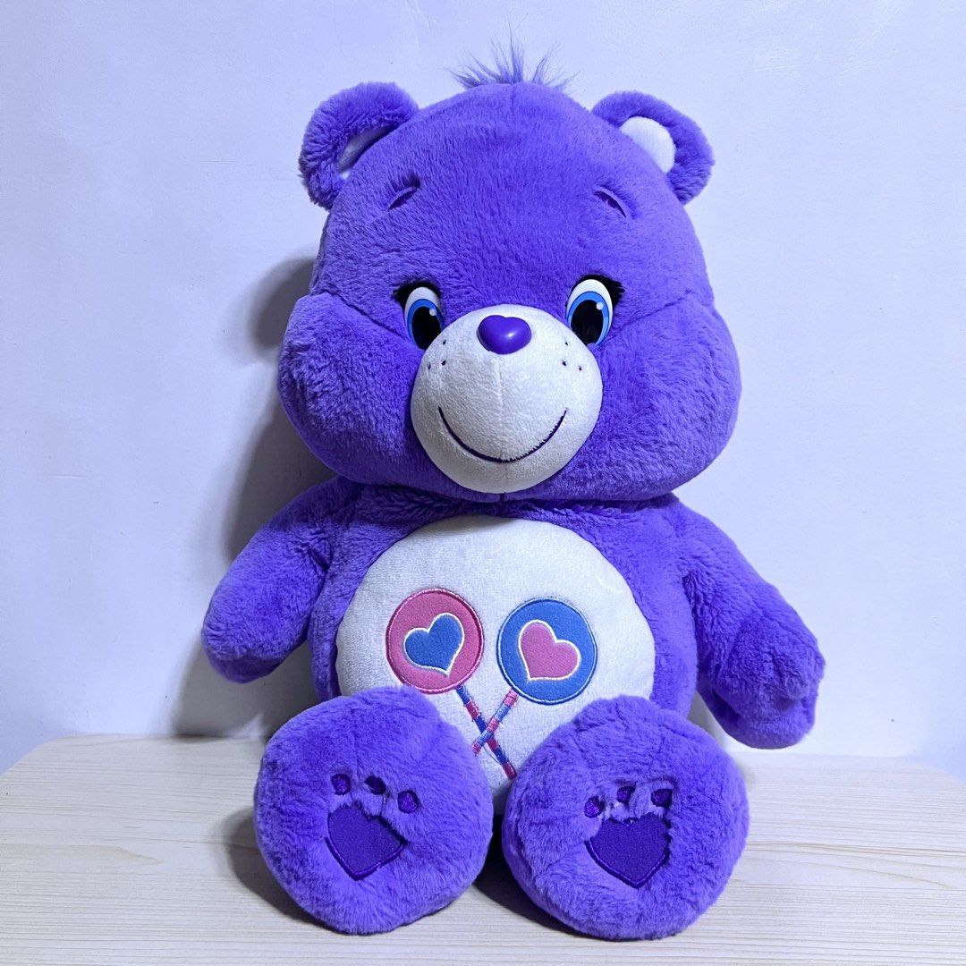 Care Bears Share Bear Big Plush height: 38-50cm - Php 750 (Category: Plushies & Soft Toys) located in Davao. Submitted by pandorastoybox (Listing ID 1461488176, Image 1). Description: Care Bears Share Bear Big Plush height: 38-50cm - Php 750 .