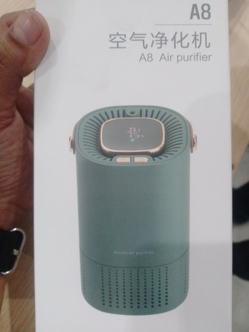 Care Living A8 Air Purifier (Category: Air Purifiers & Dehumidifiers) located in Manila. Submitted by maryjane09. (Listing ID 1461440990, Image 2). Description: - Portable air purifier to clean your personal space. - Digital display shows real-time air quality. - Compact design fits easily anywhere. - Comes with a power cable. - Perfect for small rooms, desks, or offices..