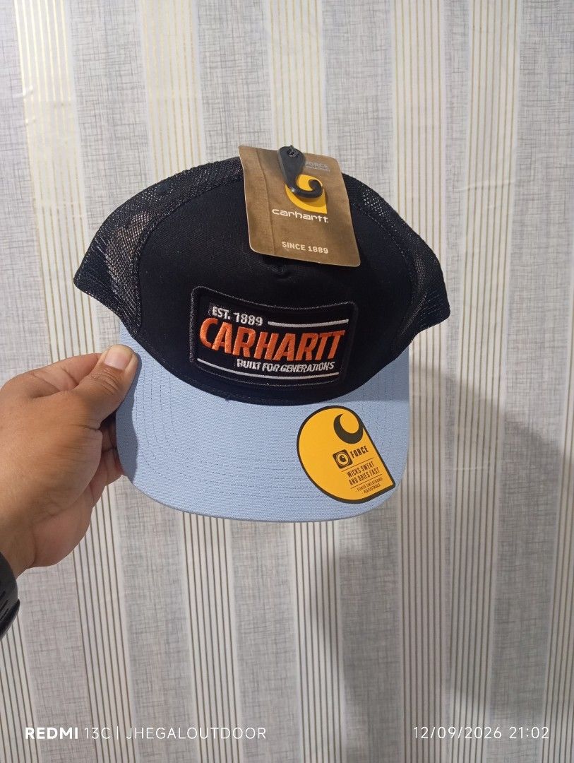 Carharrt Tracker Cap (Category: Caps & Hats) located in Davao. Submitted by jhegaloutdoorshop (Listing ID 1461489466, Image 3). Description: Carharrt Tracker Cap.