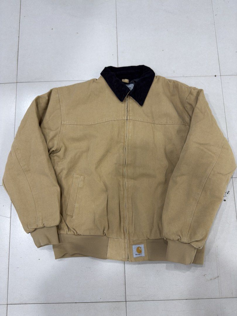 Carhartt WIP Sta Fe (Category: Coats, Jackets and Outerwear) located in Manila. Submitted by tindero-ng-damit (Listing ID 1461501953, Image 1). Description: CARHARTT WORK IN PROGRESS STA FE JACKET Measurement: 23-24 width 27 Length No issue - Flawless Complete tags 🏷️.