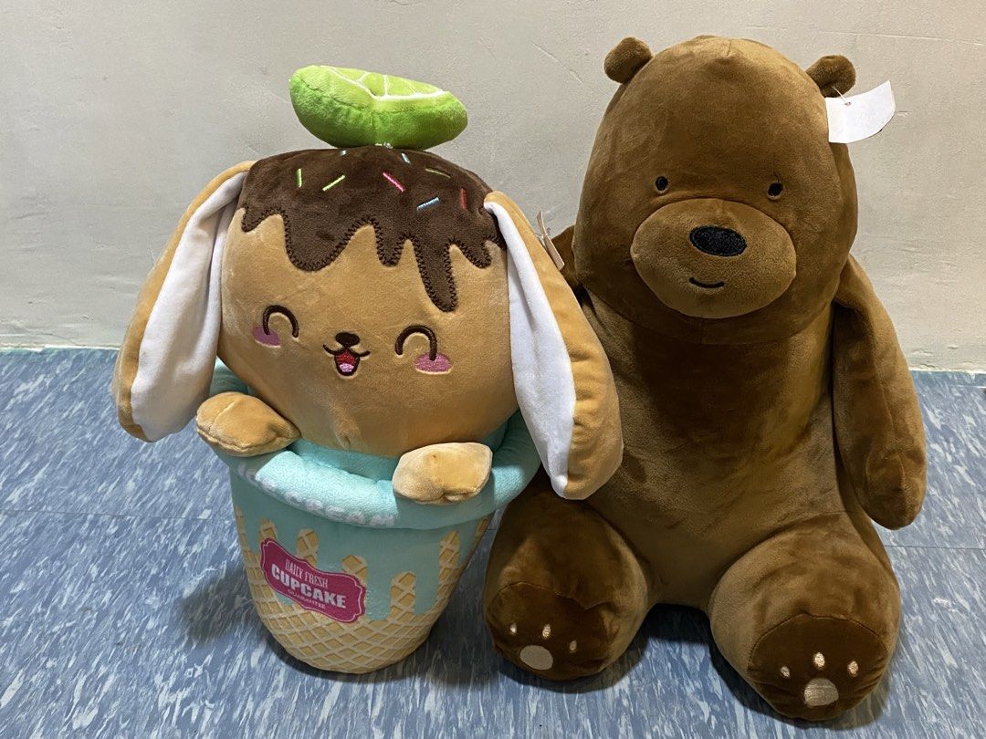 Cartoon Network Brown Plush Toy (Category: Plushies & Soft Toys) located in Manila. Submitted by nate_.vergara (Listing ID 1461474320, Image 3). Description: WE BEAR BEARS WALANG ISSUE PO ITO MARAMI RIN PO AKO ON HAND NITO FOR ONLY 200 PESOS NA LANG PO, MAY PLASTIC DIN PO NG TOY R US IF DEDELIVER OR PICK UP .
