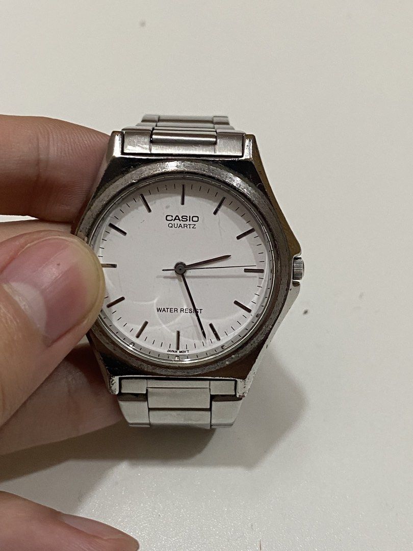 Casio MTP-1130 Men’s Watch (Category: Men's Watches) located in Taguig. Submitted by drixdimaculangan (Listing ID 1461538055, Image 1). Description: Has slight visible scratches Only watch inclusion no extra links 📍Taguig, Manila ship or meetup.