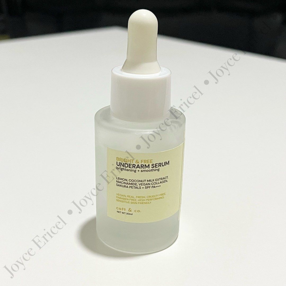 Catt & Co Bright & Free Underarm Serum (Category: Body Care) located in Las Pinas. Submitted by joycericel_23 (Listing ID 1461428582, Image 1). Description: No box, used (80% left).
