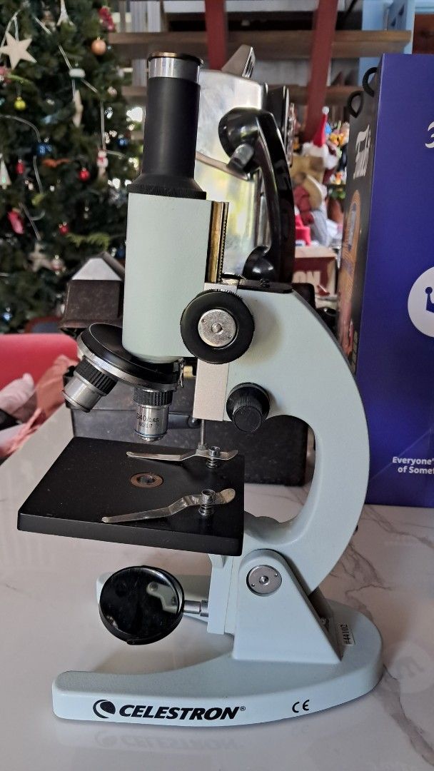 Celestron microsope (Category: Stationery & School Supplies) located in Santa Rosa. Submitted by majanice (Listing ID 1461366164, Image 1). Description: celestron microscope with sample specimen .