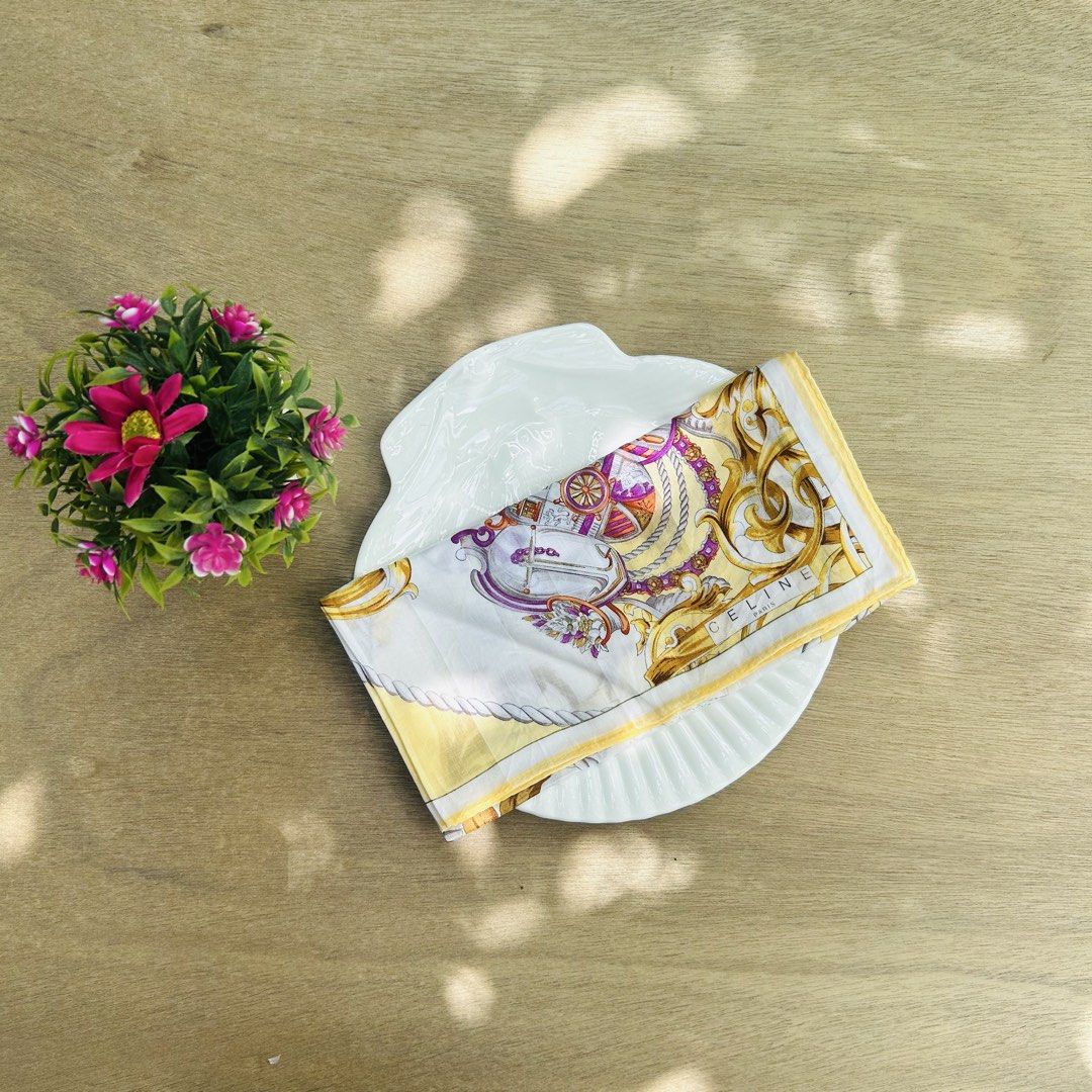 Celine Handkerchief (Category: Handkerchief & Pocket Squares) located in Naga. Submitted by hankies.collection9 (Listing ID 1461480364, Image 2). Description: .
