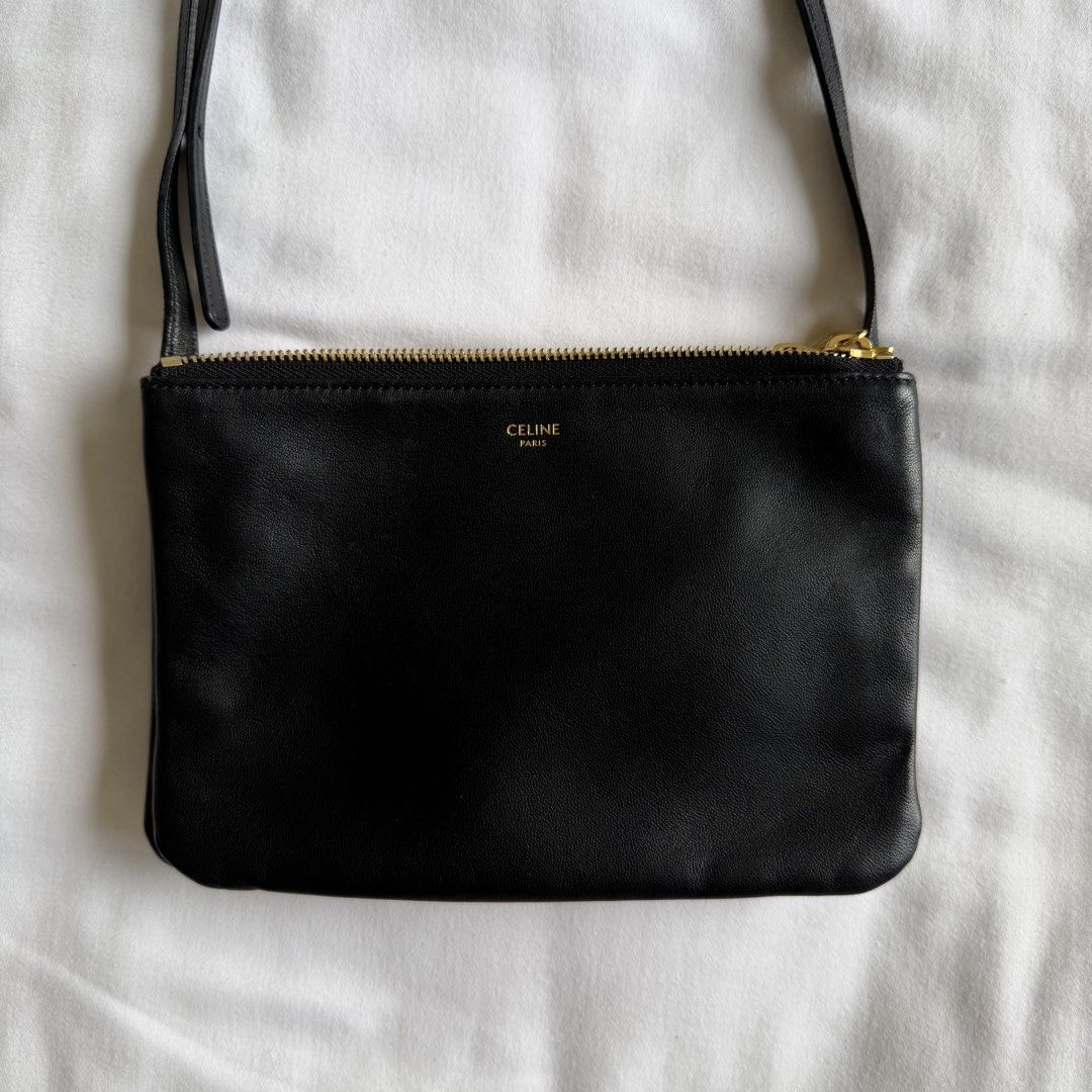 Celine Trio (Category: Luxury Bags & Wallets) located in Manila. Submitted by usetheoxfordcomma (Listing ID 1461478247, Image 1). Description: In great shape; barely used, there’s just some very light scuffing on the corner (see photos 2-3) Please refer to photos for condition No other inclusions.