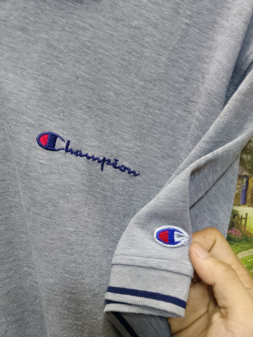 champion polo shirt (Category: Tshirts & Polo Shirts ) located in Valenzuela. Submitted by joshwrldselection (Listing ID 1461556388, Image 2). Description: large - xl very good condition need wash only / fine lints thrift..