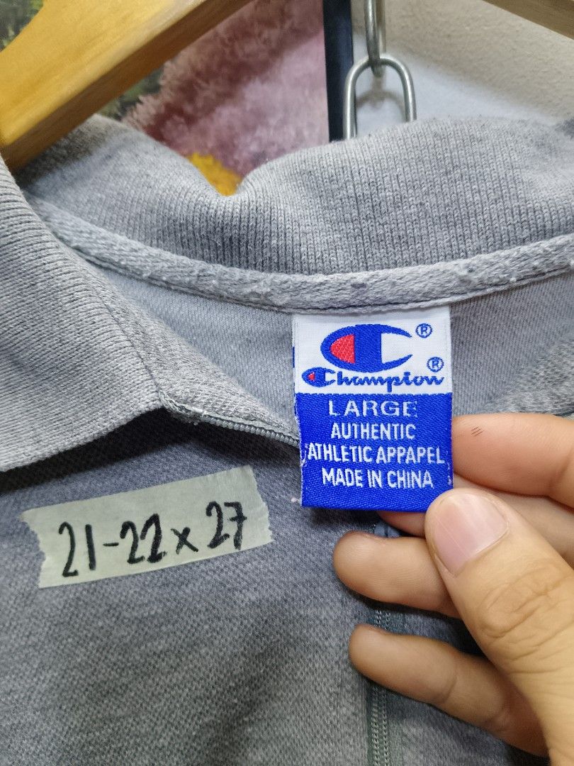 champion polo shirt (Category: Tshirts & Polo Shirts ) located in Valenzuela. Submitted by joshwrldselection (Listing ID 1461556388, Image 3). Description: large - xl very good condition need wash only / fine lints thrift..