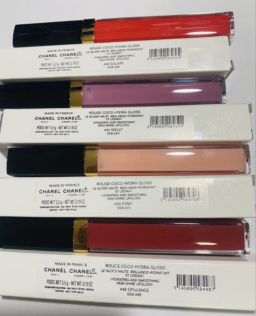 Chanel Rouge Coco Hydra Gloss Lipstick - 1600 each (Category: Makeup) located in Pasay City. Submitted by trendystash (Listing ID 1460766768, Image 2). Description: Brand new White box .