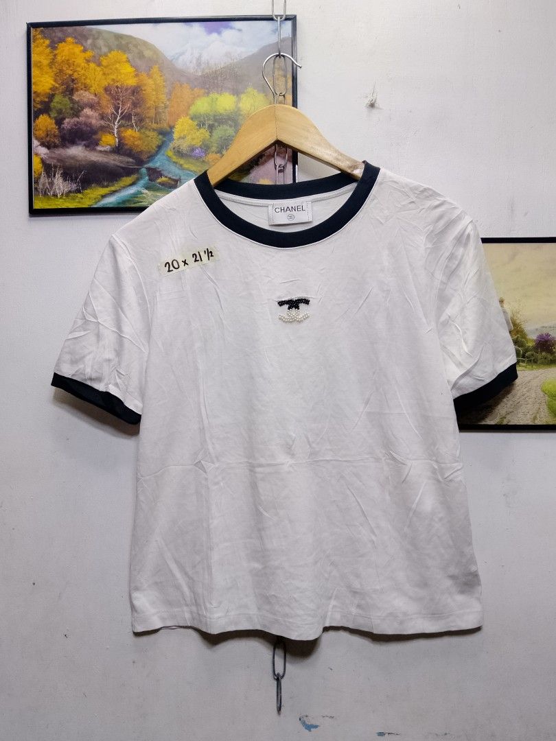 Chanel top (Category: Others Tops) located in Valenzuela. Submitted by joshwrldselection (Listing ID 1461555677, Image 1). Description: xs - s very good condition need hard wash thrift..