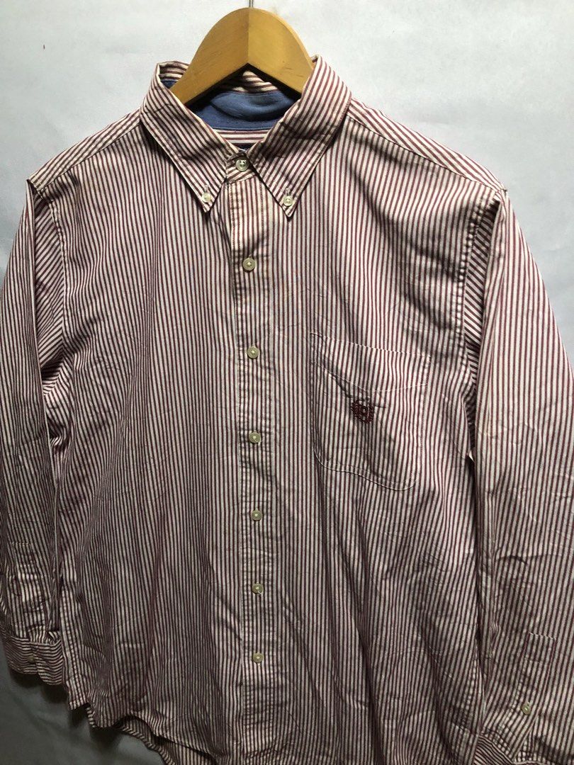 Chaps long sleeve (Category: Formal Shirts) located in Cagayan de Oro. Submitted by kennymiiiiii (Listing ID 1461468358, Image 3). Description: M-L size range No issue Need wash C33 Dimes 21*28 30.