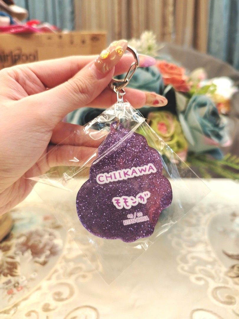 Chiikawa Momonga Acrylic Glitter Keychain (Category: Character Goods) located in San Fernando. Submitted by jpmarketplace2023 (Listing ID 1461377664, Image 2). Description: 💚 All items are authentic from Japan. 💛 MOP: GCash (❌️ GCash Protect) 🩵 MOD: LBC only (❌️ S. Checkout, COD, COP) 💙 Meet-up: Vista Mall, San Fernando, Pampanga 💜 All items are on-hand. 🧡 First to pay gets the item first. ❤️ Breakable items are packed with care and caution