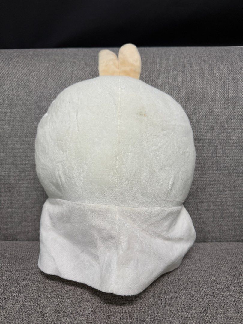 Chiikawa Usagi Rainy costume (Category: Plushies & Soft Toys) located in Manila. Submitted by bcbg3217 (Listing ID 1461524789, Image 2). Description: ‼️PLEASE READ BEFORE BUYING‼️ Like new condition Parade merch Big plush Authenticity guaranteed No other inclusions Actual photos are posted No other issues or flaws unless stated Please check the photos thoroughly before placing an order JnT regular or Lalamove COD for Metro Manila ⚠️BUY AT YOUR OW