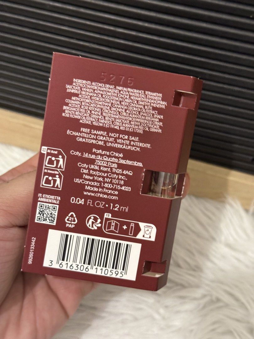 Chloe le parfum 1.2ml (Category: Fragrance & Deodorants) located in Quezon City. Submitted by quirksandcurls (Listing ID 1461396917, Image 3). Description: .