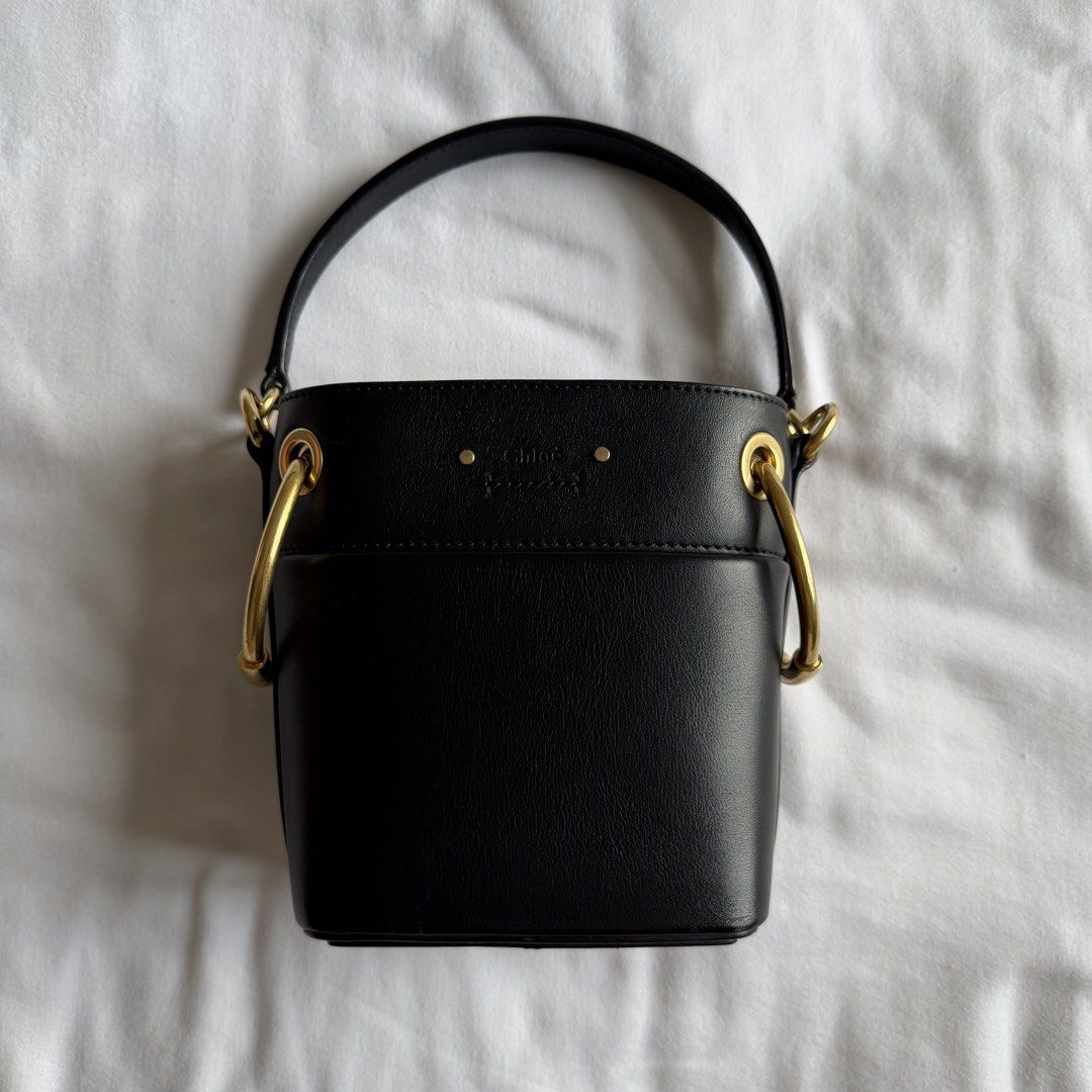 Chloe Roy Bucket Bag (Category: Luxury Bags & Wallets) located in Manila. Submitted by usetheoxfordcomma (Listing ID 1461485361, Image 2). Description: Used only once; no flaws Comes with dust bag and strap.