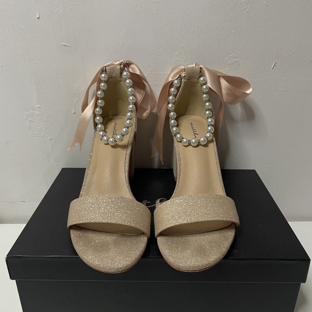 Christa Champange 37 (Category: Sandals) located in Malabon City. Submitted by prelovedbynicol (Listing ID 1461332784, Image 1). Description: 1999 ORIG PRICE BOUGHT LAST AUGUST 22,2026 -WORN ONCE ( GRADUATION DAY) -BRAND NEW COMES WITH RECEIPT -STILL NEGOTIABLE .