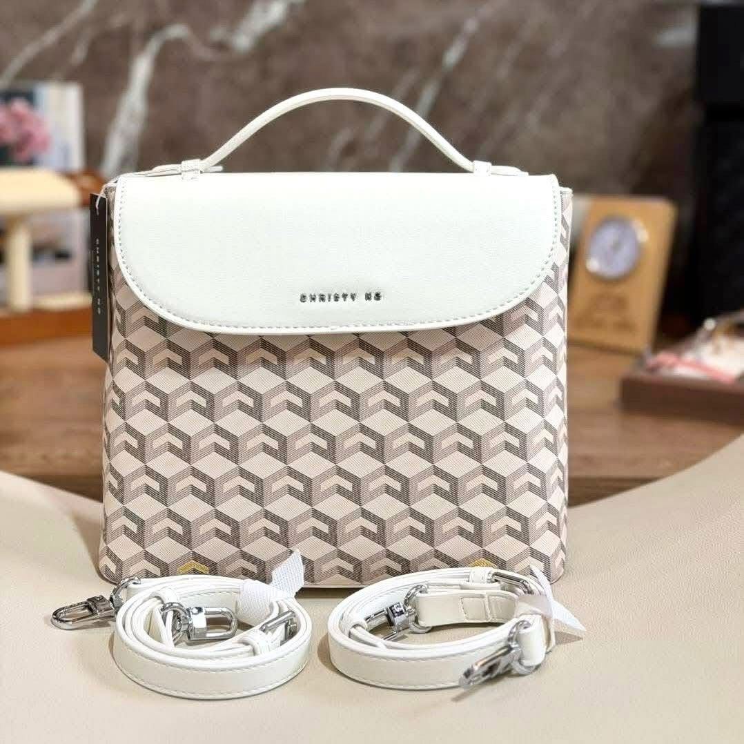 Christy Ng Julio Backpack (Category: Backpacks) located in Bulacan. Submitted by mykakarizza (Listing ID 1461327542, Image 3). Description: ALL COLORS MERON NA PO✨✨ ₱900 only LIMITED STOCKS ONLY Christy Ng Julio Backpack Size: 9"(H) x 8.5" (L) x 3.3" (D). Add CN paperbag 100 📸 Actual pics! 🙋🏻‍♀️ ─── ✦ ─── ✦ ─── ✦ ─── ✦ ─── 🛍️ LOOKING FOR MORE RESELLERS 🛍️ ✨ Buy 3 pcs of ANY items — FREE SHIPPING NA!🚚 ✨ Buy 10 items → FREE SF + ₱50 OFF EACH!