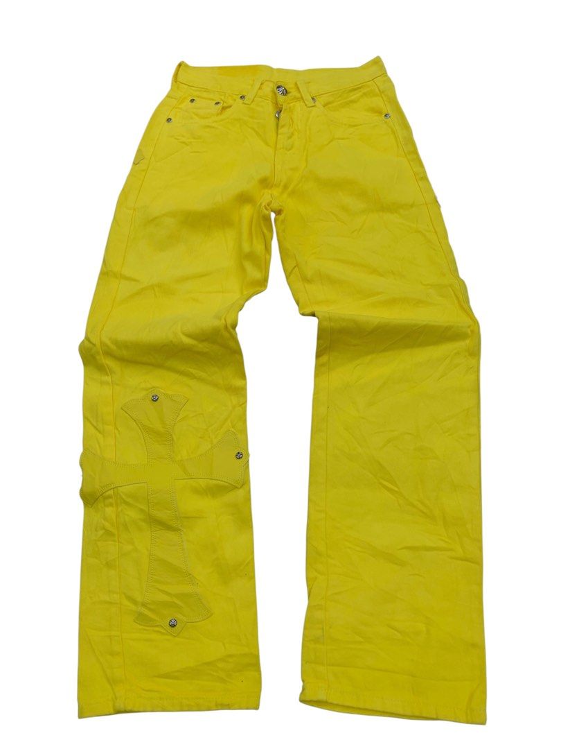 CHROME HEARTS (Category: Jeans) located in Aloran. Submitted by archives_wear (Listing ID 1461375206, Image 3). Description: WAIST 28 THIGH 11.5 LENGTH 40 LEG OPENING 8 PRICE 650.