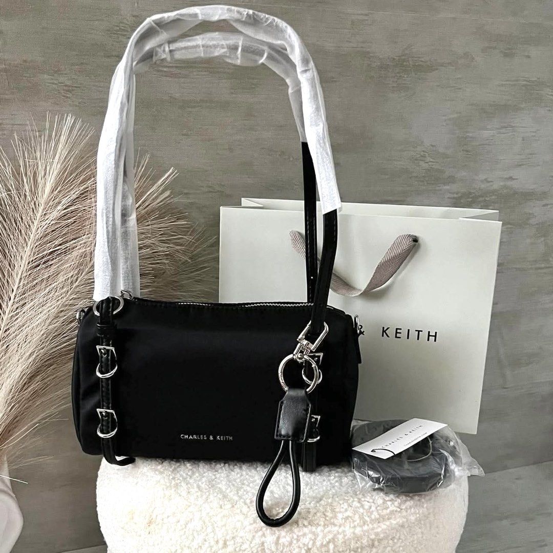 C&K Mini Levy Nylon Shoulder Bag (Category: Cross-body Bags) located in Bulacan. Submitted by mykakarizza (Listing ID 1461556702, Image 2). Description: All colors available✨ ₱850 only C&K Mini Levy Nylon Shoulder Bag Width 22 cm Depth 9 cm Height 12.5 cm Add paperbag 100 📸 Actual pics! 🙋🏻‍♀️ ─── ✦ ─── ✦ ─── ✦ ─── ✦ ─── 🛍️ LOOKING FOR MORE RESELLERS 🛍️ ✨ Buy 3 pcs of ANY items — FREE SHIPPING NA!🚚 ✨ Buy 10 items → FREE SF + ₱50 OFF EACH! 💖